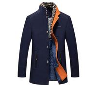 Manteau Homme Hiver Duffle Coat Classe Pour Veste Chaude Caban Cachemire Long Cuir Noir Parka Jaketa Chaud En Laine Bouillie Grand Froid Trench Grande Taille Monteau Manteaux Blazer Chic Et Elegant