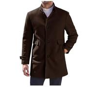 Manteau Homme Hiver Long Redingote Parka Longue Chaud Laine Très Veste Grande Taille Mi-Long Noir Chaude pour 3/4 en Bouillie Trois Quart Trench Duffle Coat Casacos Inverno Homem Grand Froid Classe