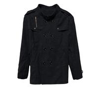 Manteau Homme Hiver Manteaux 3/4 Veste Longue Parka Grand Froid Pardessus En Laine Fourrure Long Monteau Vetement Chaude Redingote Winter Coat Men Chaud Tweed Trois Quart Classe Noir Trench Cuir Pour