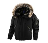 Manteau Homme Hiver Parka Veste Chaud Doudoune Blouson Longue Imperméable Softshell De Ski 3/4 Blousons Manteaux Et Running Polaire Winter Jacket Long Chauffant Chauffante Chaude Grande Taille