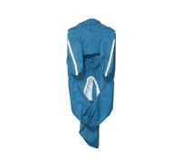 Manteau imperméable en Polyester for Grand Chien, avec Rayures réfléchissantes, Veste de Pluie 8XL-12XL for Golden Retriever Labrador Husky(Boy-Blue,12XL)