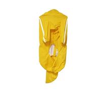Manteau imperméable en Polyester for Grand Chien, avec Rayures réfléchissantes, Veste de Pluie 8XL-12XL for Golden Retriever Labrador Husky(Boy-Yellow,11XL)