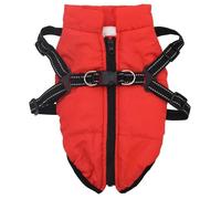 Manteau imperméable pour chien - vidaxl - Harnais intégré - Réglable - Imperméable - Bande réfléchissante