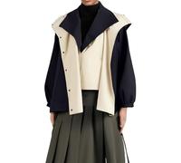 Manteau Long Femme Hiver Chaud Très Trench Winter Coats for Women Chic Grande Taille Coat Polaire Mi en Laine Manteaux d'hiver Veste Longue Évasé Bouillie Caban Oversize Mi-Long Automne Cachemire Et