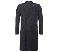 Manteau Long Gris À Double Boutonnage En Laine Pour Homme Peaky Blinders