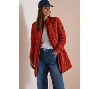 Manteau long matelassé