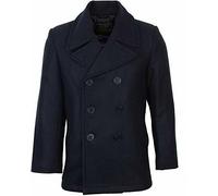 Manteau Marine Américain USA en Laine Croisé Mil-Tec Pea Blouson Militaire
