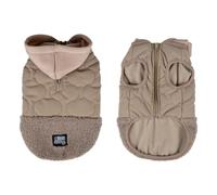 Manteau Matelassé Pour Chien Teddy 35cm Beige