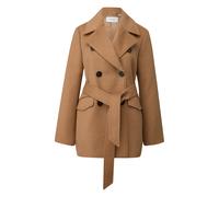 Manteau mi-long en laine femme COMMA Marron 38