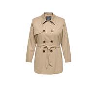 Manteau Only Carmakoma Femme, Code 15293954, Couleur Marron.