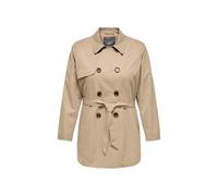 Manteau Only Carmakoma Femme, Code 15293954, Couleur Marron.