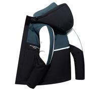 Manteau pais Homme Doudounes Doublure Sherpa Chaude Blousons Fermeture clair Intégrale Vestes Isolante Thermique Manteaus Vêtement Outdoor Puffers Nettoyage Lavable pour Voyage Froid