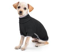 Manteau Polaire Chien, Veste Chaude Chiot Gilet Polaire Sweat-Shirt Pull Chien Petite Taille Pull pour Chihuahua Manteau Jack Russel Automne et Hiver(Gris foncé, S)