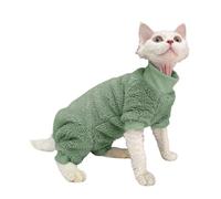 Manteau Polaire Épais pour Animaux De Compagnie Chat Garçon Et Fille Chats Moyens Usage Intérieur Et Extérieur Sweat-Shirt Noël Supplément Manteau Animaux Compagnie