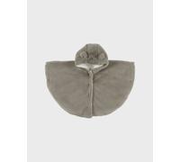 Manteau Poncho Bébé En Fausse Fourrure Vert 6/12M(67/74)