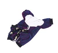 Manteau pour Chien à Carreaux, vêtements d'hiver en Coton, Veste Chaude épaisse avec écharpe en Marguerite, équipement d'aventure en Plein air Robuste pour Chiens de Petite et (XL)