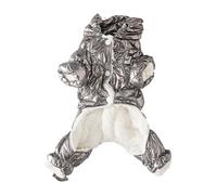 Manteau pour Chien à Quatre Pattes avec Couverture complète du Corps, Tissu Polyester Coupe-Vent, idéal pour Les promenades Hivernales et Les événements pour Animaux de Compagnie Manteau d ' Hiver