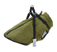 Manteau pour chien avec harnais - vidaXL - Imperméable - Réfléchissant - Doublure polaire - Harnais réglable