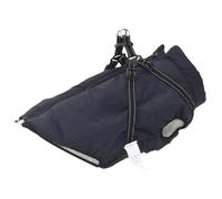 Manteau pour chien d'hiver - vidaXL - 3XL - Lilas - Polaire et polyester - Harnais intégré - Réglable - Imperméable
