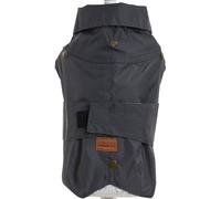 Croci, Montreal, Manteau pour Chiens, Cape d'hiver, Veste Imperméable, Toison Taille 55 cm, Grise