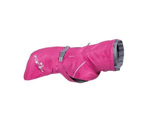 Manteau pour chien imperméable Hurtta Monsoon ECO rose fuchsia Taille 50