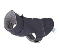 Kerbl Pet Manteau pour Chien Montréal - Coupe-Vent et imperméable - Doublure en Polaire - Matériau Extensible - Facile à Enfiler - Passepoil réfléchissant - Lavable à 30 °C - Taille S - 35 cm - Gris