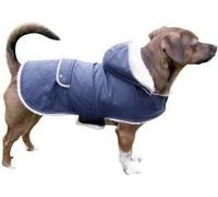 Manteau pour chien - KERBL - TEDDY - 55 cm - Bleu - Imperméable et coupe-vent