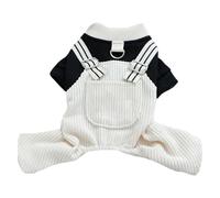 Manteau pour chien par temps froid | Combinaison mignonne pour chiot | Salopette d'hiver chaude et douce à quatre pattes pour petits chiens, vêtements pour chiots, costumes pour temps froid