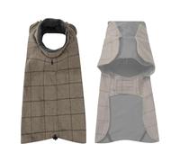 Manteau pour Chien - Veste réversible pour Chien | Veste de Costume pour Animaux de Compagnie - Nouveaux vêtements pour Animaux de Compagnie d'automne et d'hiver, Manteau rembourré en Coton pour