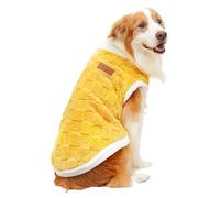 Manteau pour Temps Froid pour Animal de Compagnie, Gilet en Peluche pour Chien pour l'hiver, Pull Doux pour Chien, Vêtements Coupe-Vent pour Chiens, Accessoires d'hiver légers pour Chiens d'intérieur