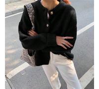 Manteau-pull pour femmes EAVA, style rétro décontracté, cardigan tricoté ample, convient pour l'automne et l'hiver. Streetwear pour femmes, style "old money", idéal pour Noël, le Nouvel An L,M,S,XL,XS