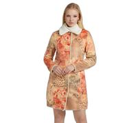 Manteau rÃ©versible femme Guess Edith Orange M