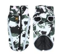 Manteau Réfléchissant Imperméable Et Résistant Au Froid pour Grand Chien, Vêtements Chauds d'hiver pour Animaux De Compagnie, Labradors, Golden Retrievers, Lévriers,C,XL