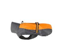 Manteau réfléchissant pour chien II | Polyester 600D | Filetage réfléchissant | Nylon doux | Fermeture avant et bandeau ventral | Couleur | Taille L Kqy316 (Orange, M)