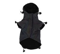 Manteau réfléchissant pour Chien, Veste d’Hiver réglable et Coupe-Vent pour Petits et Moyens Chiens, Manteau pour Animaux de Compagnie doublé de Peluche pour Les Temps froids, (M)