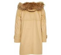 Manteau Saint Jacques Court En Fourrure De Laine Cachemire Parka Neuf 42 XL