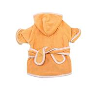 Manteau séchant pour chien, chat, pyjama doux et chaud pour animal domestique avec cravate réglable en microfibre absorbante pour chiens, chats, tailles S, M et L, utilisation au spa, à l'hôtel (#2