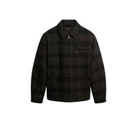 Superdry Wool Blend Check Ranch Jacket Marron XL Homme