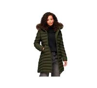 Manteau Superdry Femme Fuji Vert Polyester XS