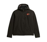 Manteau - SUPERDRY - Hooded Softshell Trekker - Noir - Manches longues - Respirant M