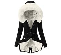 Manteau Teddy Femme Hiver Polaire Chaude Duffle Veste Teddy Parka Femme Sweats Running Chauffante Sport Grande Taille Interieur Ski Hiver Chaud Polaire Blanc M