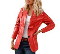Manteau tendance grande taille à col en V avec poches pour un usage quotidien, parfait pour le printemps et l'été, marie bien avec un jean, facile d'entretien, lavable à la main ou en machine