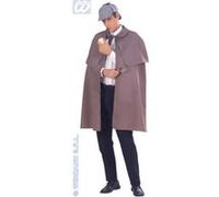 Manteau Tissu pesant 100cm. Avec capeline gris G