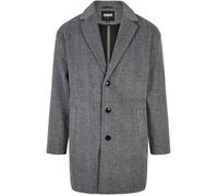 Manteau - Urban Classics - Classic Herringbone - Gris foncé - 100% Polyester - Coupe régulière XL