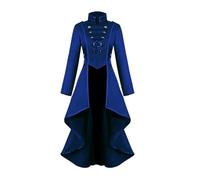 Manteau victorien pour femme - Queue d'uniforme gothique, queue de morue de la Renaissance Steampunk, veste vintage Renaissance, longue veste trench victorienne à queue d'hirondelle