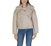 Manteau Vila Femme Beige Similicuir : Taille - 38 Taille : 38