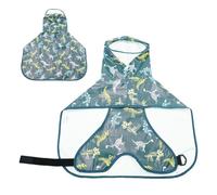 Manteaux de pluie imperméables pour chien, veste de pluie pour chien, vêtements réglables pour animaux de compagnie avec bande de trou de corde, manteau imperméable pour chien, veste de pluie imperméa