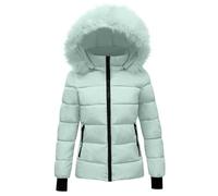 Manteaux d'hiver longs pour filles, rembourrés, chauds, à capuche en fausse fourrure, doudounes pour adolescentes et enfants, matelassés, imperméables, vêtements d'extérieur en duvet, à fermeture