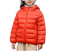 Manteaux D'hiver Pour Fille Impermeable Chaud Doudoune Blouson Hiver Léger Epais Blousons Matelassé Rembourré Manteaux Et Veste Très Chaude Vêtement De Plein Air Filles Et Garcon 4-13 Ans