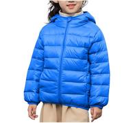 Manteaux D'hiver Pour Fille Impermeable Chaud Doudoune Blouson Hiver Léger Epais Blousons Matelassé Rembourré Manteaux Et Veste Très Chaude Vêtement De Plein Air Filles Et Garcon 4-13 Ans